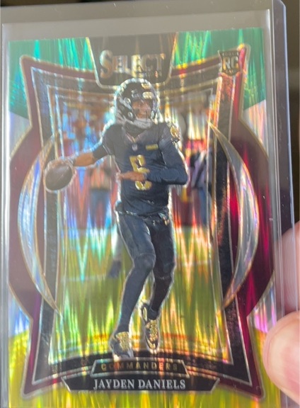 2024 Panini Select #26 Jayden Daniels — front