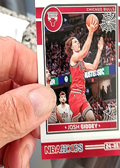 2024-25 Panini NBA Hoops #217 Josh Giddey — front
