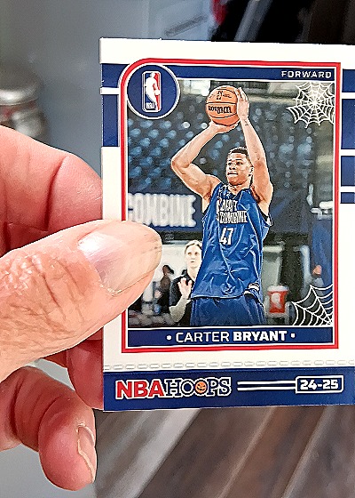 2024-25 Panini NBA Hoops #24-25 Carter Bryant — front