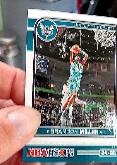 2024-25 Panini NBA Hoops #126 Brandon Miller — front