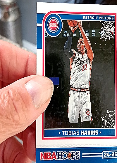 2024-25 Panini NBA Hoops Haunted Hoops #72 Tobias Harris — front