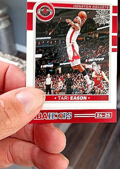 2024-25 Panini NBA Hoops Haunted Hoops #24-25 Tari Eason — front