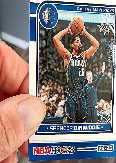 2024-25 Panini NBA Hoops #24-25 Spencer Dinwiddie — front