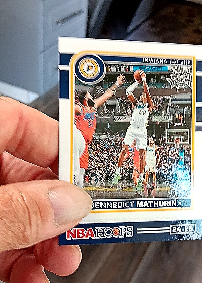2024-25 Panini Haunted Hoops #82 Bennedict Mathurin — front