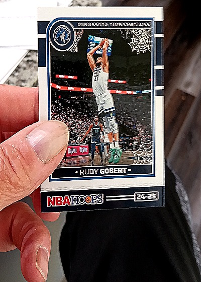 2024-25 Panini NBA Hoops #55 Rudy Gobert — front