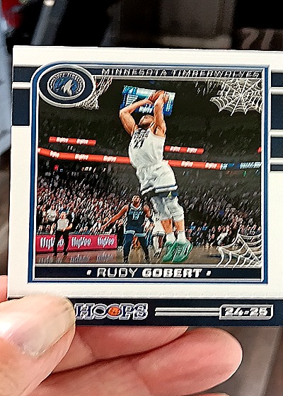 2024-25 Panini NBA Hoops #55 Rudy Gobert — front