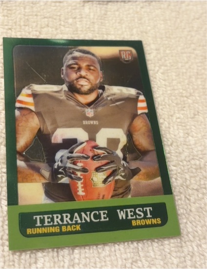 2014 Topps Chrome 1963 Design Minis #11 Terrance West — front