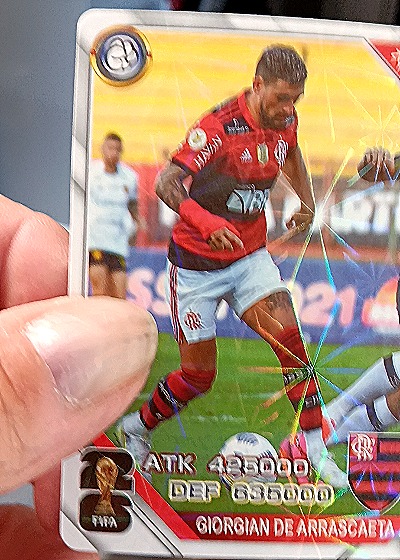 2021 Panini FIFA #Giorgian De Arrascaeta Flamengo — front