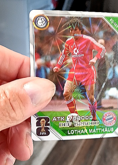1990 FIFA World Cup Lothar Matthaus Bayern Munich — front