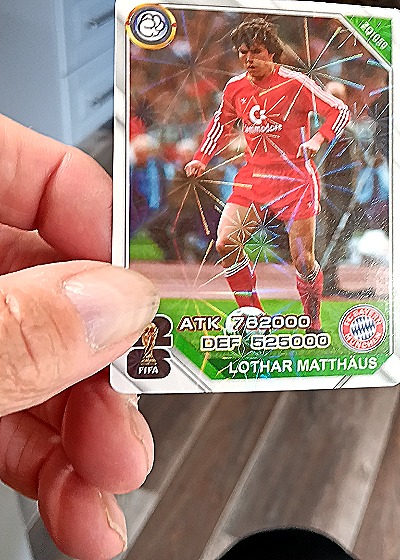 1990 FIFA World Cup #2 Lothar Matthäus — front