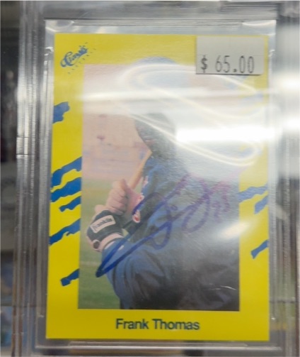1992 Classic #Frank Thomas — front