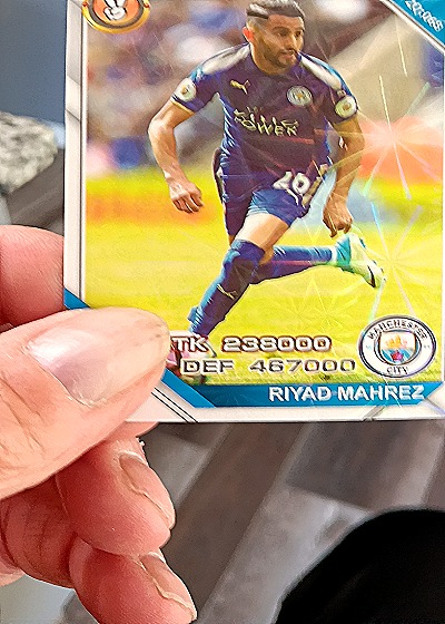 2023-24 Topps UEFA Club Competitions Riyad Mahrez — front
