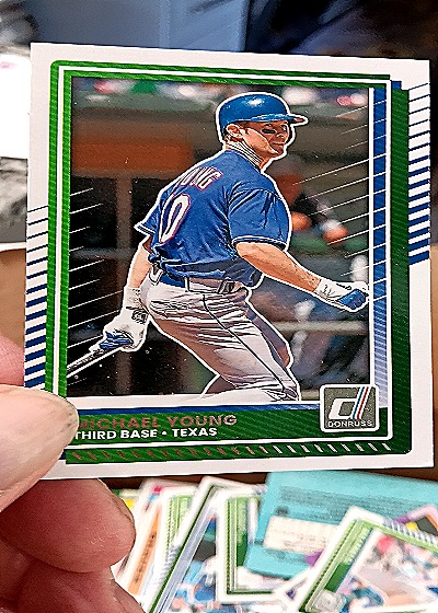 2025 Donruss #89 Michael Young — front