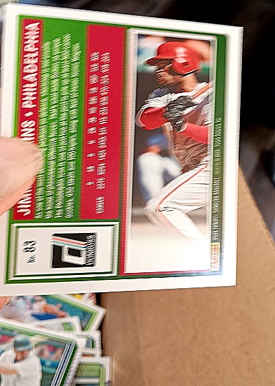 1992 Donruss #83 Jimmy Rollins — back