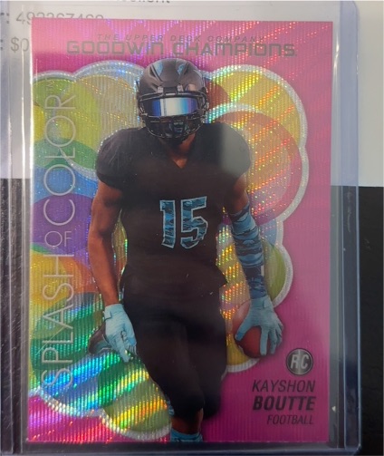 2023 Upper Deck Goodwin Champions #SCP-86 Kayshon Boutte — front