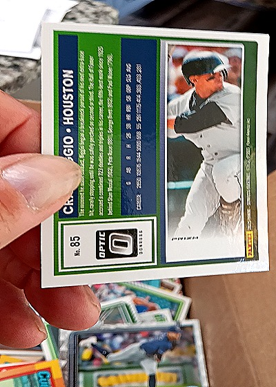 2025 Donruss Optic #85 Craig Biggio — back