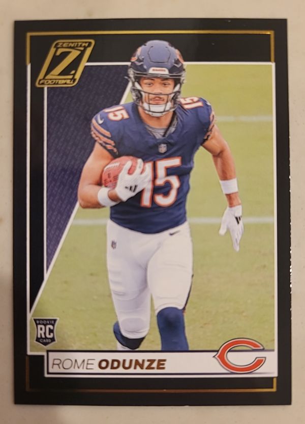 2024 Panini Zenith #186 Rome Odunze — front