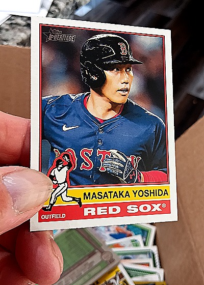 2025 Topps Heritage #125 Masataka Yoshida — front