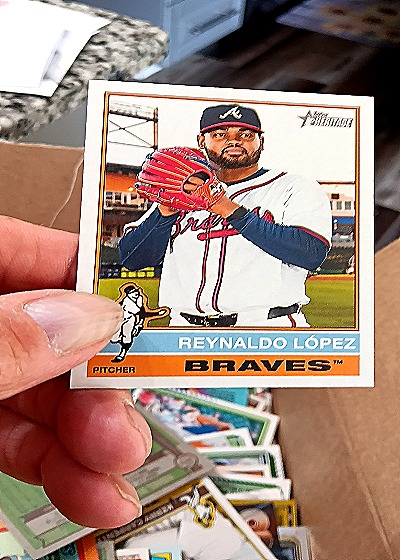 2025 Topps Heritage #19 Reynaldo López — front