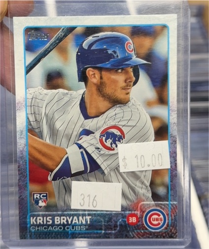 2015 Topps #616 Kris Bryant — front