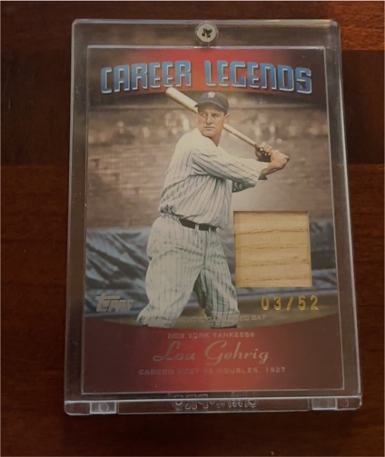 2004 Topps Career Legends #CL-LG3 Lou Gehrig — front