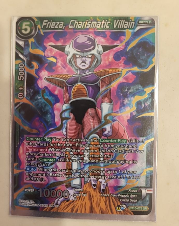 2020 Dragon Ball Super #BT10-075 Frieza, Charismatic Villain — front