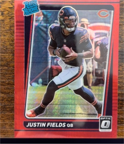 2021 Panini Donruss Optic #204 Justin Fields — front