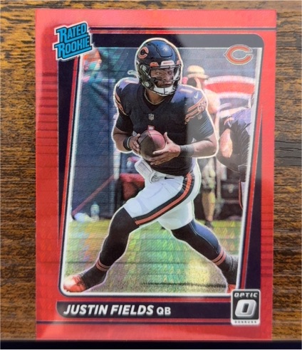 2021 Panini Donruss Optic #204 Justin Fields — front