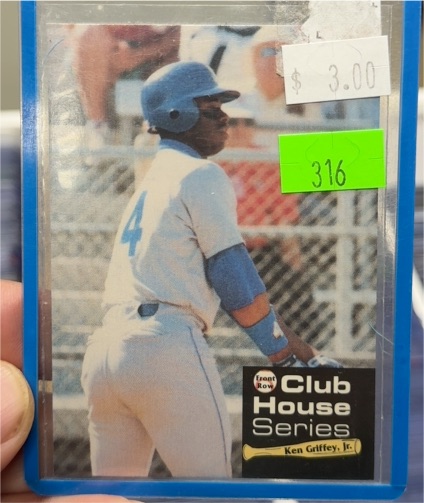 1992 Front Row Club House Series #6 Ken Griffey Jr. — front
