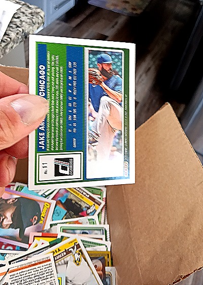 2025 Donruss Optic #11 Jake Arrieta — back