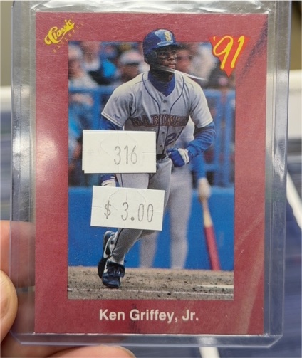 1991 Classic II #T1 Ken Griffey Jr. — front