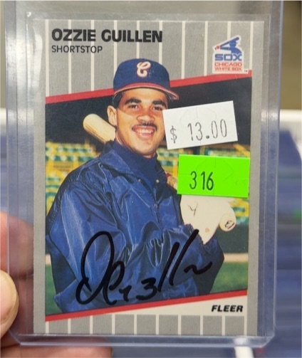 1989 Fleer #497 Ozzie Guillen — front
