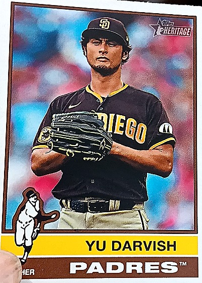 2025 Topps Heritage #93 Yu Darvish — front