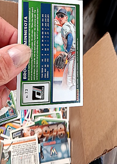 2025 Donruss #73 Brooks Lee — back