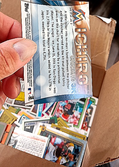 2016 Topps Update Chasing 3000 #3000-54 Ichiro Suzuki — back