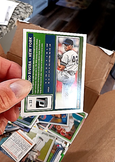 2025 Donruss #33 Mariano Rivera — back