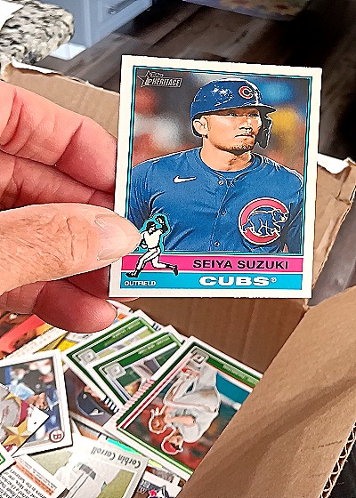 2025 Topps Heritage #253 Seiya Suzuki — front