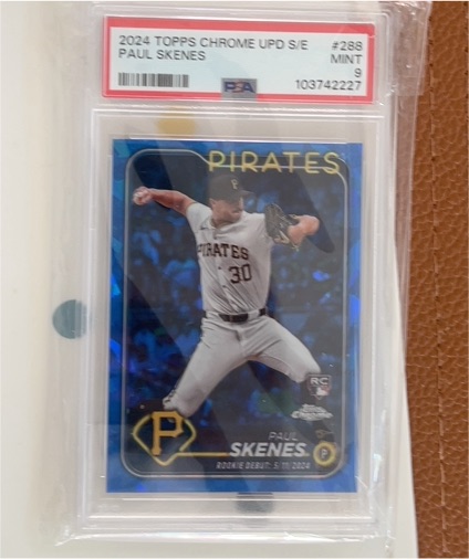2024 Topps Chrome Update #US288 Paul Skenes — front