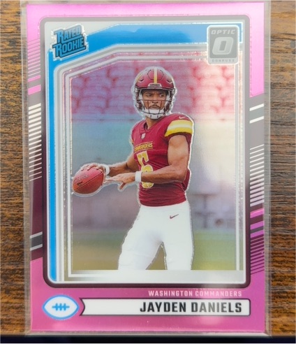 2024 Panini Donruss Optic #389 Jayden Daniels — front