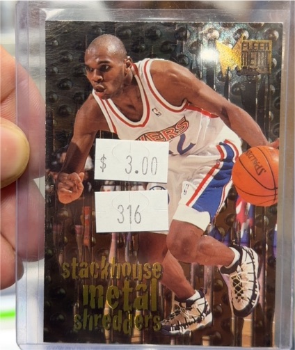 1996-97 Fleer Metal #146 Jerry Stackhouse — front