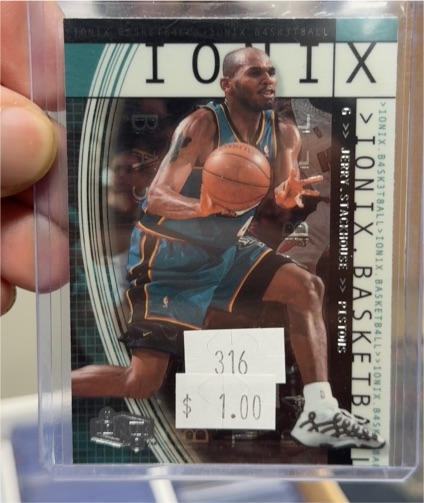 1999 Upper Deck Ionix Basketball Jerry Stackhouse — front