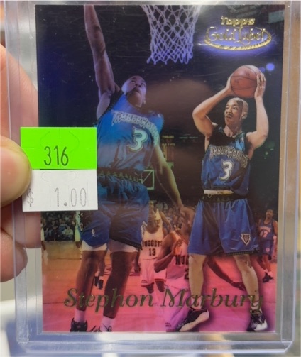 1998-99 Topps Gold Label Class 1 #GL8 Stephon Marbury — front
