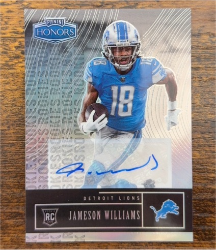 2022 Panini Honors #18 Jameson Williams — front