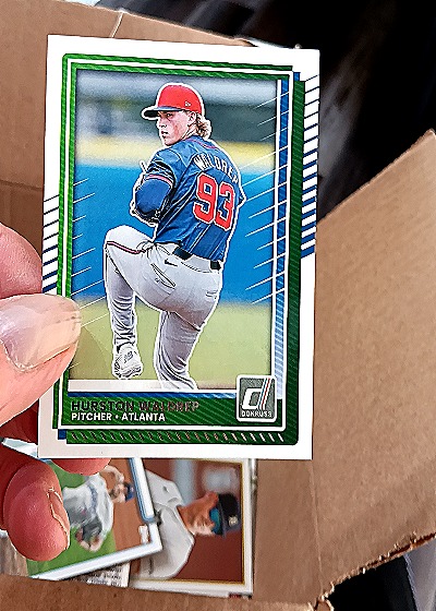2025 Donruss #58 Hurston Waldrep — front