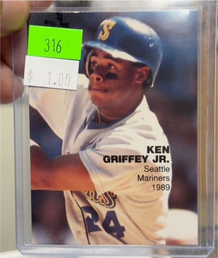 1989 Rookies Superstars #NNO Ken Griffey Jr. Final Series — front