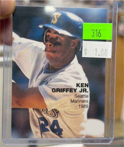 1989 Fleer #316 Ken Griffey Jr. — front