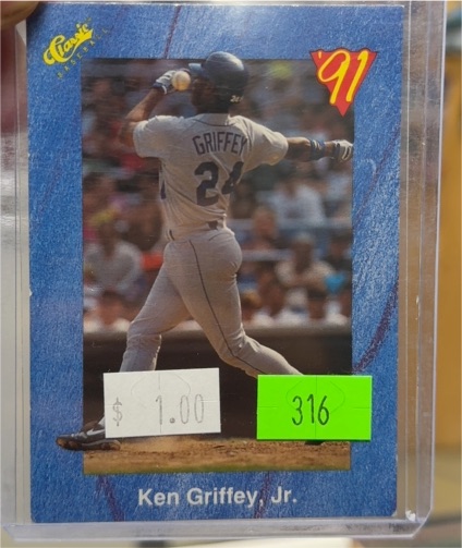 1991 Classic Update #T3 Ken Griffey Jr. — front