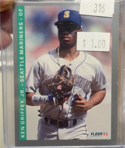 1993 Fleer #307 Ken Griffey Jr. — front