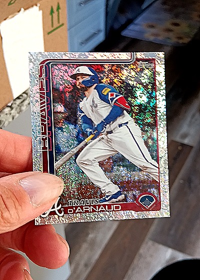 2025 Topps Series 1 #325 Travis d'Arnaud — front