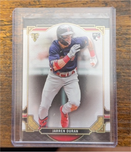 2022 Topps Triple Threads #53 Jarren Duran — front